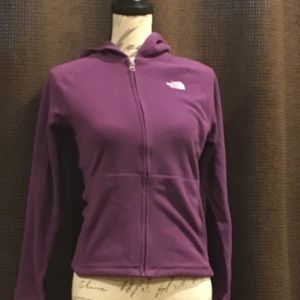 Girls XL The NorthFace purple Polartec fleece